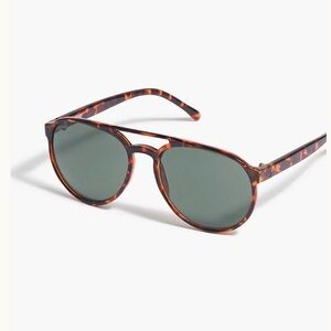 J.Crew L3759 men’s aviator Sunglasses Tortoise